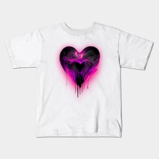 Burning Heart Kids T-Shirt